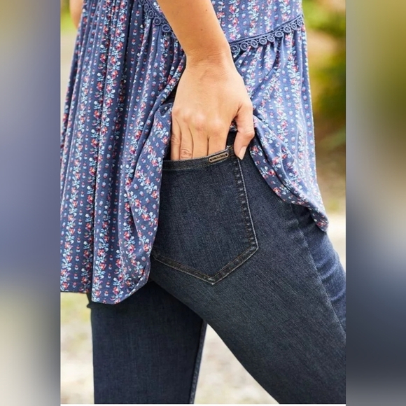 Matilda Jane Clothing Womens Medium Wash Jeans Size 14 - Picture 3 of 8